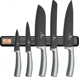 Bol.com Berlinger Haus - 2533 - 5 delige messenset met magnetisch hangsysteem - moonlight collection aanbieding