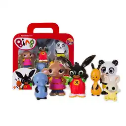 Intertoys Bing koffer met 6 speelfiguurtjes aanbieding