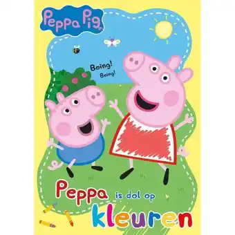 Intertoys Peppa Pig kleurblok aanbieding