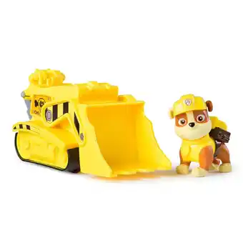 Intertoys PAW Patrol voertuig met Rubble figuur aanbieding
