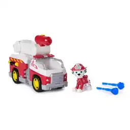 Intertoys PAW Patrol Brandweerredding Marshall's brandweerwagen met speelfiguur aanbieding