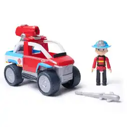 Intertoys PAW Patrol Brandweerredding Ryder's ATV-speelgoedauto met speelfiguur aanbieding