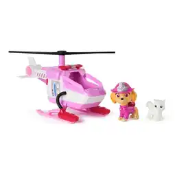 Intertoys PAW Patrol Brandweerredding Skye's brandweerhelikopter met speelfiguur aanbieding