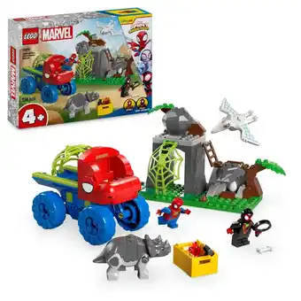 Intertoys LEGO Marvel Team Spidey reddingsmissie met dinotruck 11199 aanbieding