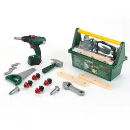 Intertoys Theo Klein Bosch speelgoedgereedschapskoffer 16-delig aanbieding
