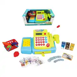 Intertoys Kassa set met geluid en lichtjes 48-delig aanbieding