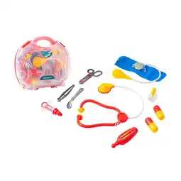 Intertoys Dokterskoffer 10-delig - rood aanbieding