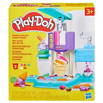 Intertoys Play-Doh Rainbow Swirl ijsspeelset aanbieding