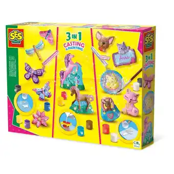 Intertoys SES Creative gieten en schilderen 3-in-1 aanbieding