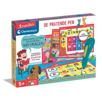 Intertoys Clementoni De Pratende Pen 500 vragen aanbieding