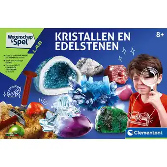 Intertoys Clementoni Wetenschap & Spel kristallen en edelstenen aanbieding