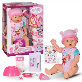 Intertoys BABY born pop Emma starterset - 43 cm aanbieding