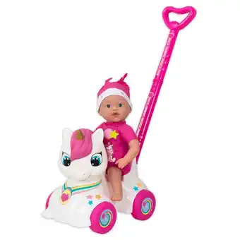 Intertoys Pop met eenhoorn babyloopwagen aanbieding