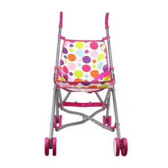 Intertoys Poppenbuggy met stippen aanbieding