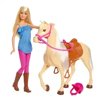 Intertoys Barbie speelset met paard aanbieding