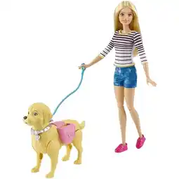 Intertoys Barbie Wandel & Speelpuppy aanbieding