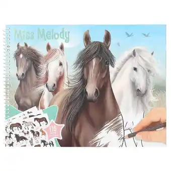 Intertoys Miss Melody Horses kleurboek aanbieding