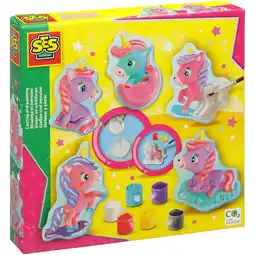 Intertoys SES Creative gieten en schilderen baby unicorns aanbieding
