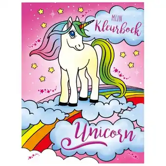 Intertoys Mijn kleurboek eenhoorn aanbieding