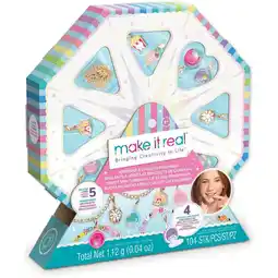 Intertoys Make it Real sweet spin carnaval lipgloss armbanden set aanbieding