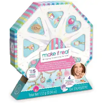 Intertoys Make it Real sweet spin carnaval lipgloss armbanden set aanbieding