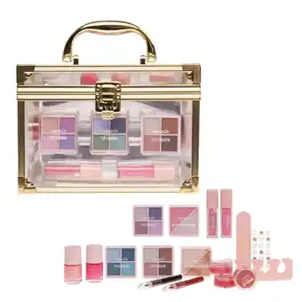 Intertoys Make-up koffer met gouden frame aanbieding