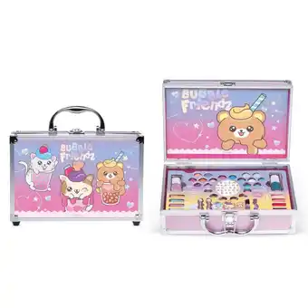 Intertoys Casuelle make-up koffer Bubble Friends 38-delig aanbieding