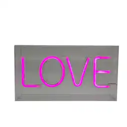Intertoys Neon lamp box liefde aanbieding