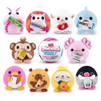 Intertoys Snackles verrassingsbal pluche met snack S2 aanbieding