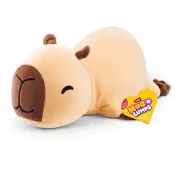 Intertoys Hug-A-Lumps knuffel capybara Connie - 35 cm aanbieding