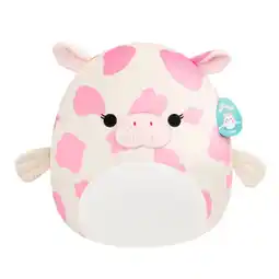 Intertoys Squishmallows Mondy de roze-witte zeekoeknuffel - 40 cm aanbieding