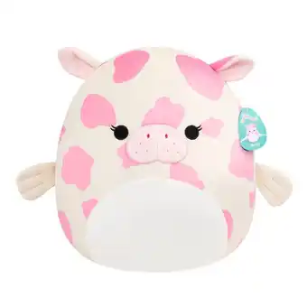 Intertoys Squishmallows Mondy de roze-witte zeekoeknuffel - 40 cm aanbieding