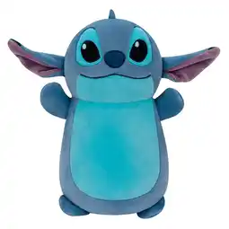 Intertoys Squishmallows Disney omhelzende Stitch knuffelfiguur - 35 cm aanbieding