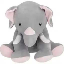 Intertoys Zittende olifant knuffel - 50 cm aanbieding