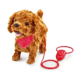 Intertoys Pitter Patter Pets Walk Along labradoodle aanbieding