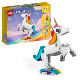 Intertoys LEGO Creator 3-in-1 magische eenhoorn 31140 aanbieding