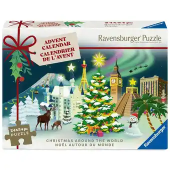 Intertoys Ravensburger adventskalender puzzel - 54 stukjes aanbieding