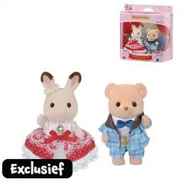 Intertoys Sylvanian Families verjaardag vriendenset Freya & Theo 5843 aanbieding