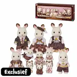 Intertoys Sylvanian Families chocoladekonijn verjaardagsset 5848 aanbieding