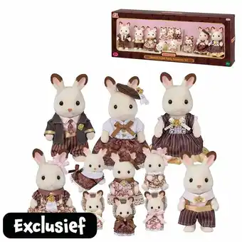 Intertoys Sylvanian Families chocoladekonijn verjaardagsset 5848 aanbieding