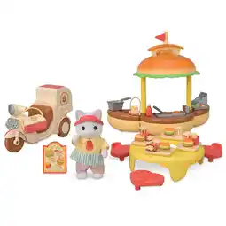 Intertoys Sylvanian Families Hamburgerstand aanbieding