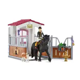 Intertoys schleich HORSE CLUB paardenbox met Tori en Princess 42437 aanbieding