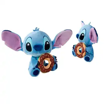 Intertoys Disney Stitch knuffel met donut pluche - 25 cm aanbieding