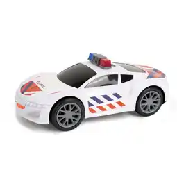 Intertoys Politieauto met licht en geluid - 38 cm aanbieding