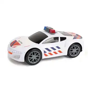 Intertoys Politieauto met licht en geluid - 38 cm aanbieding