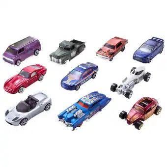 Intertoys Hot Wheels auto's set 10-delig aanbieding