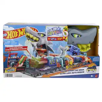 Intertoys Hot Wheels City Haaienaanval in de autowasserette aanbieding