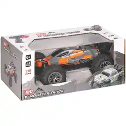Intertoys Op afstand bestuurbare buggy Monster Truck - 1:18 aanbieding