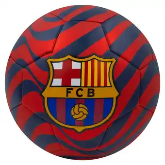 Intertoys FC Barcelona voetbal Swirl - maat 5 aanbieding