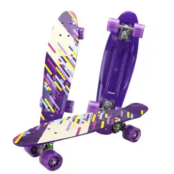 Intertoys Penny skateboard - paars aanbieding